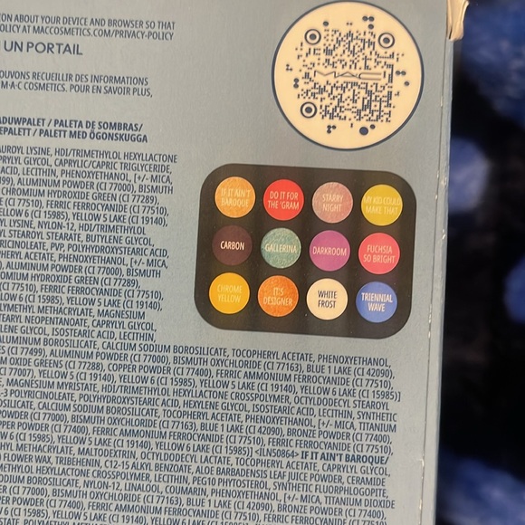 MAC Connect in Colour Eye Shadow Palette Hi-Fi Colour - Picture 5 of 6